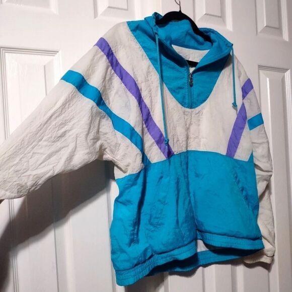 Vintage 90s Sporthaus Unisex Windbreaker - Picture 4 of 8